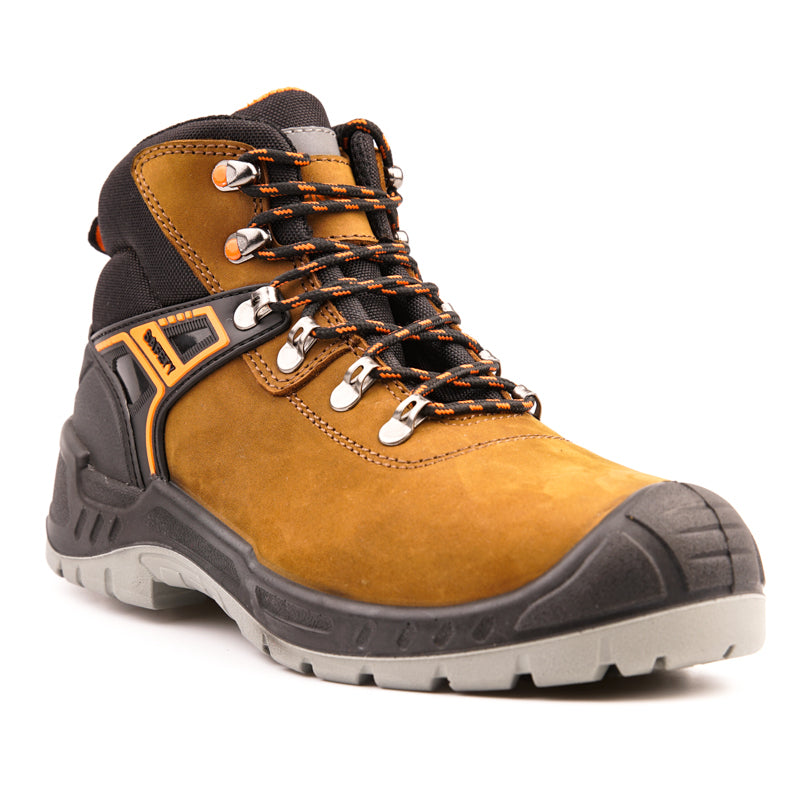 Men's Heavy-Duty Steel Toe Safety Work Boots – IronCladStitch