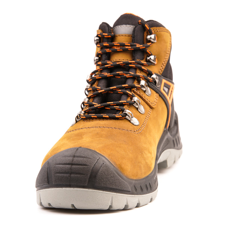 Men's Heavy-Duty Steel Toe Safety Work Boots – IronCladStitch