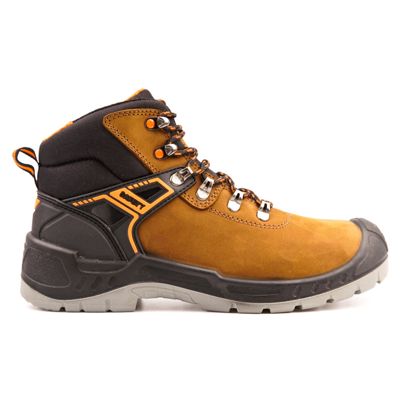 Men's Heavy-Duty Steel Toe Safety Work Boots – IronCladStitch