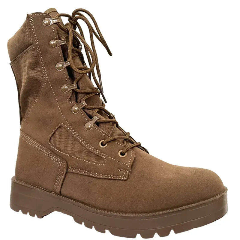 Men's High-Cut Tactical Combat Boots - IronCladStitch