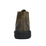 Casual Burnished Ankle Sneaker Boots - IronCladStitch