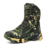 Digital Camo Side-Zip Tactical Boots - IronCladStitch
