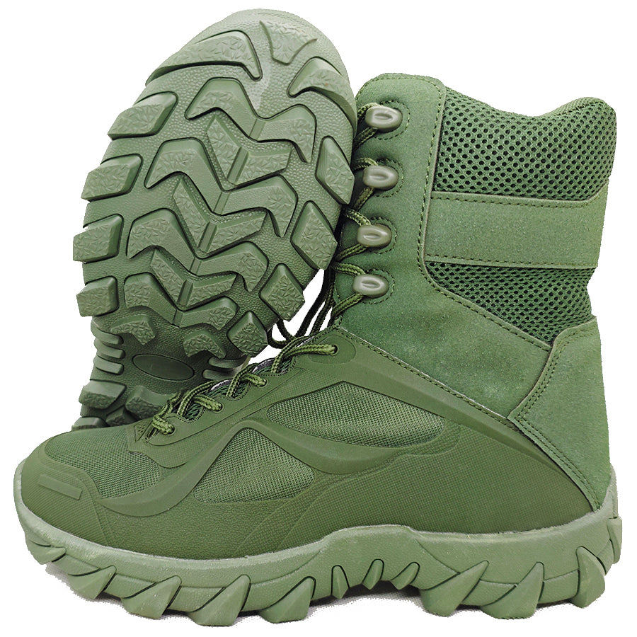 Men’s Side-Zip Tactical Combat Boots - IronCladStitch